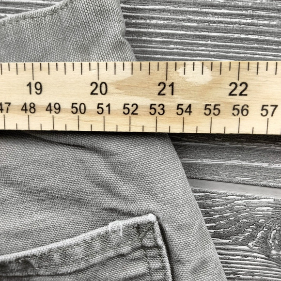 Carhartt B11-DES Washed Duck Canvas Carpenter Work Pants Mens 42x30 Desert - Picture 4 of 6